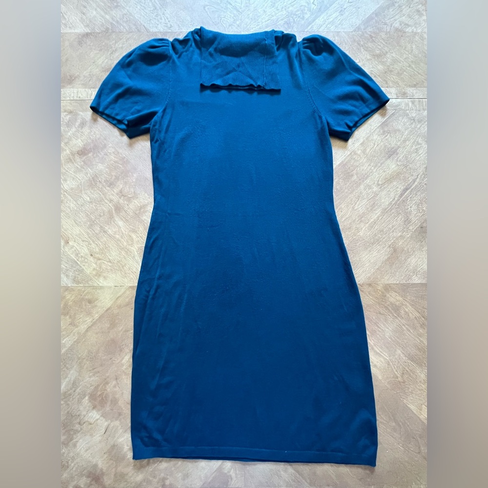 Express Vibrant Blue Sheath Dress | Size L